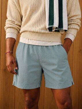 Abercrombie & Fitch Linen Blend Shorts